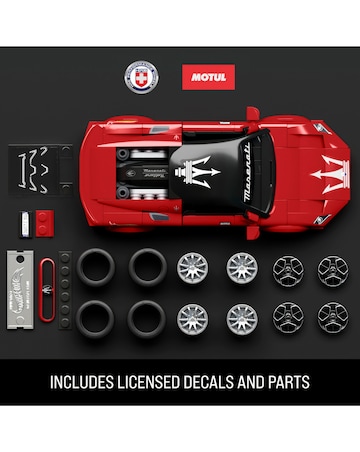 Mattel Brick Shop Hot Wheels Maserati Mc20 Building Toy Kit