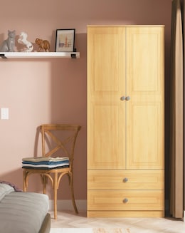 Richmond Ready Assembled 2 Door 2 Drawer Wardrobe