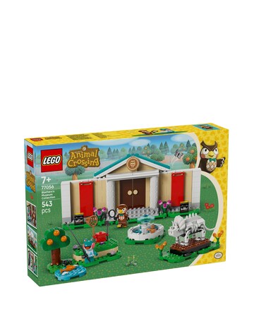 LEGO Animal Crossing Blathers's Museum Collection Model Kit, Building Set 77056
