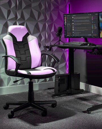 X Rocker Saturn Junior Gaming Chair - Pink