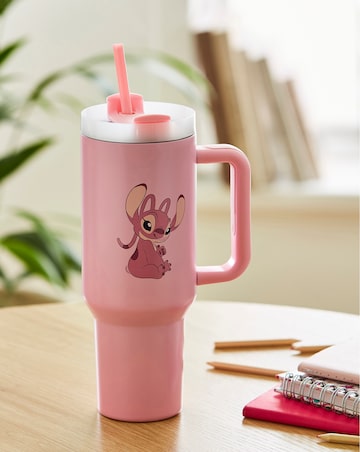Disney Stitch Angel 1200ml Tumbler & Straw