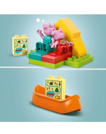 LEGO DUPLO Peppa Pig Camping Trip Toddler Learning Toy 10452