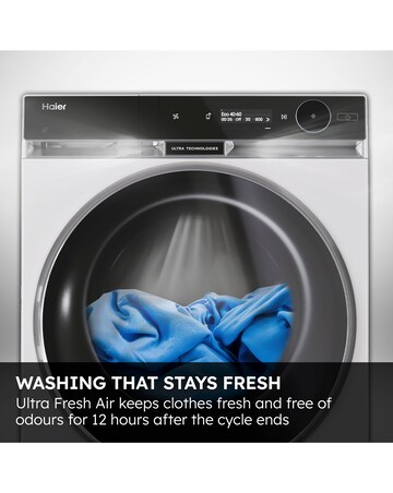 Haier X9 HW100-B14387UUK 10kg WiFi Washer 1400rpm White Install