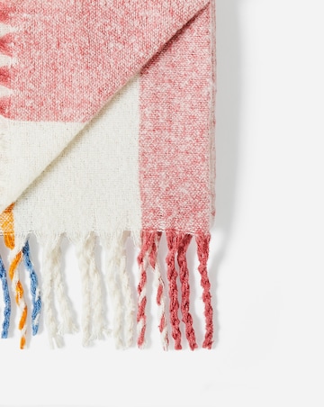 Striped Faux Mohair Throw