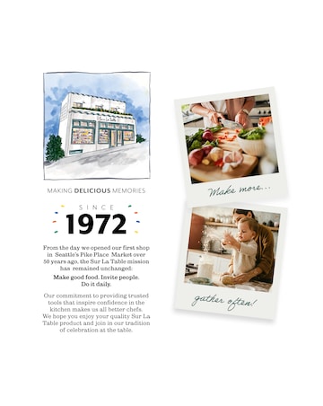 Sur La Table 2 Piece Salt & Pepper Mill Set Green