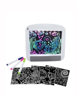 Neon Glow Doodle Board