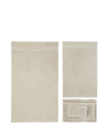 Catherine Lansfield Anti Bacterial 6 Piece Cotton Towel Bale Natural