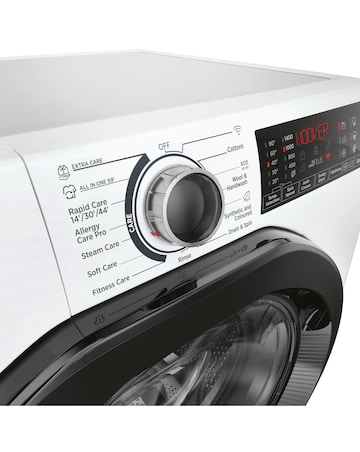 Hoover H-WASH 350 HH3WPS4126TAMB580, 12kg, Washing Machine - White