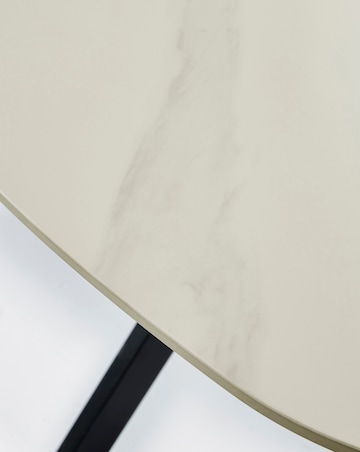 Brock Dining Table with 6 Emilie Velvet Chairs