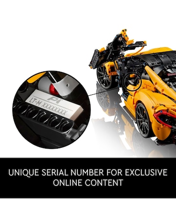 LEGO Technic McLaren P1 Model Car Set for Adults 42172
