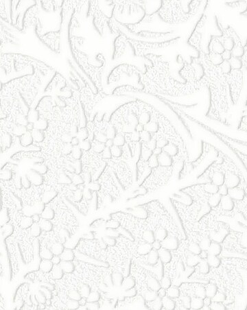 William Morris Blackthorn Paintable Wallpaper