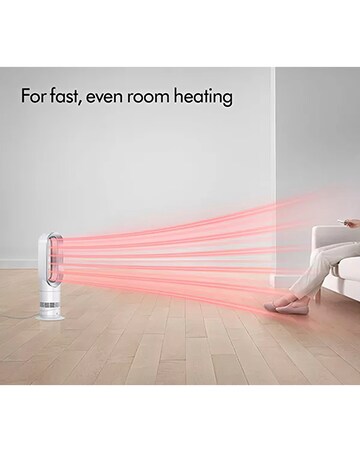 Dyson AM09 - Hot + Cool Tower Fan heater, White
