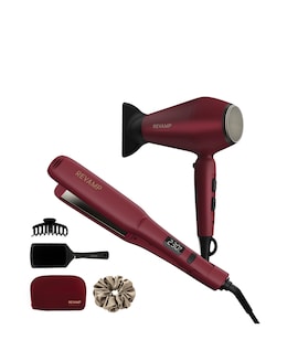 Revamp Progloss Radiance Dryer &amp; Straightener Gift Set