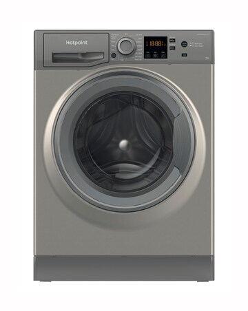 Hotpoint Anti-Stain NSWM 946 GG UK 9kg, 1400rpm Washing Machine - Graphite