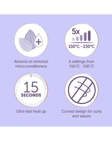 Remington Almond Allure Hair straightener