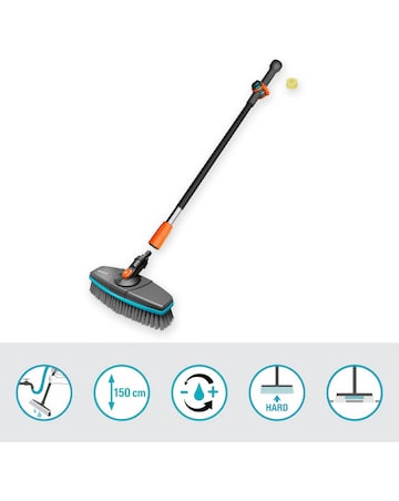 Gardena Cleansystem Wash Set with Hard Handle