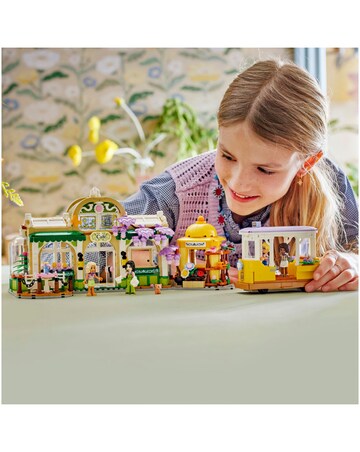 LEGO Friends Plant Cafe & Flower Shop Building Kit Pretend-Play Set 42671