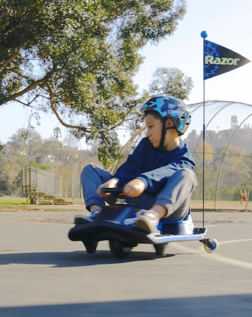 Razor Crazy Cart Shift 12V Drift Car - Blue