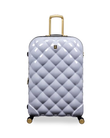 IT Luggage St Tropez Trois 3pc Suitcase Set - Silver