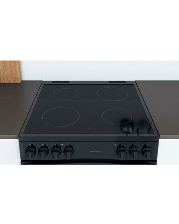 Indesit ID67V9KMB/UK 60cm Electric Double Cooker + Installation