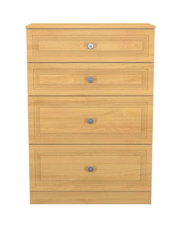 Richmond Ready Assembled 4 Drawer Chest