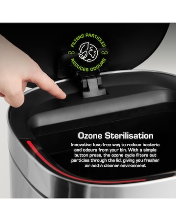 Swan 80L Rectangular Sensor Bin