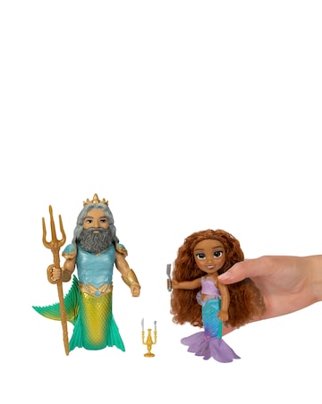 The Little Mermaid Ariel & King Triton 6Inch Petite Gift Set