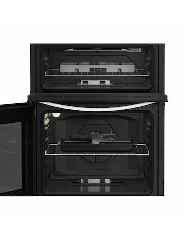 Indesit IDG6GW 60cm Gas Double Cooker - White