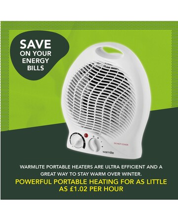 Warmlite Upright Fan Heater