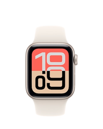 Apple Watch SE 3 GPS 40mm - Starlight Aluminium/Starlight Sport Band - S/M