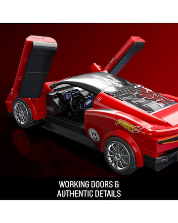 Mattel Brick Shop Hot Wheels Maserati Mc20 Building Toy Kit