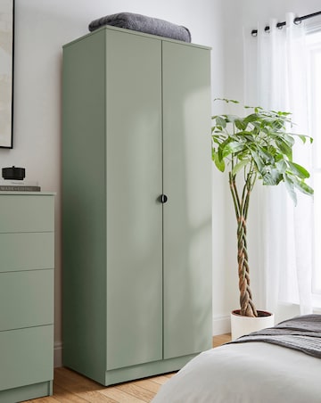 Ellison Ready Assembled 2 Door Wardrobe