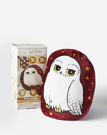 Harry Potter Hedwig Cushion Blanket