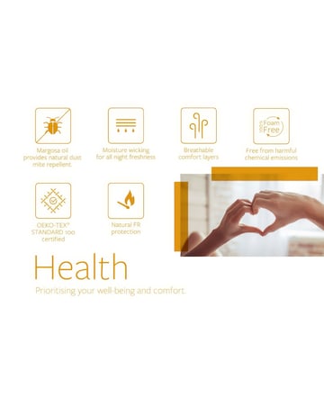 Jay-Be Bio Fresh Hybrid 2000 e-Pocket Mattress