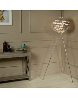 Feather Tripod Floor Lamp
