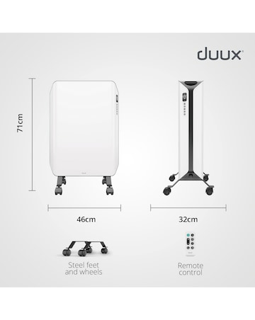 Duux Edge Oil Filled 1500W Smart Radiator