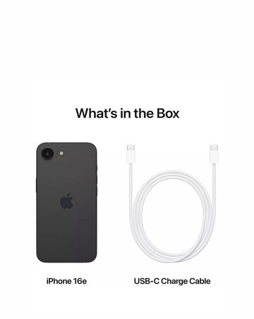Apple iPhone 16e 128GB - Black
