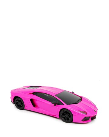CMJ 1:24 Scale Lamborghini Aventador Pink RC Car