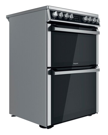 Hotpoint HDM67V8D2CX/UK 60cm Electric Double Cooker + Installation