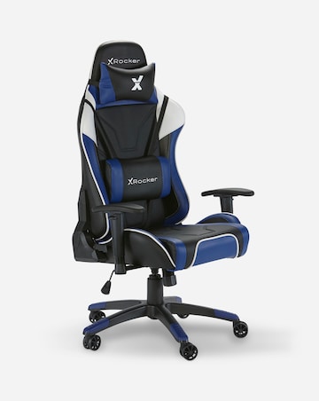 X Rocker Agility eSport Ergonomic Gaming Chair - Black / Blue