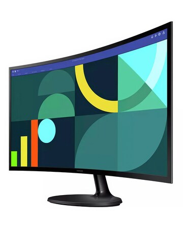 Samsung 27in Odyssey G3 FHD 100Hz 4ms LCD Curved Monitor - Black