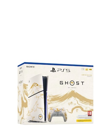 PlayStation 5 Disc Console - Ghost of Yotei Gold Limited Edition Bundle