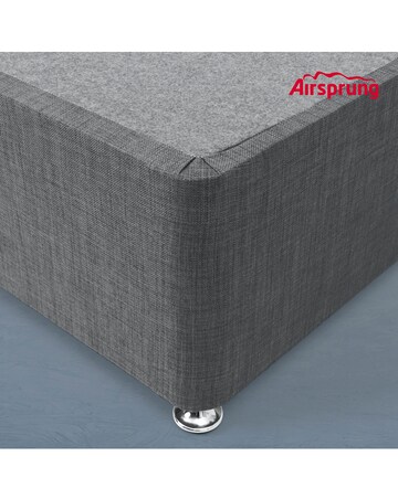 Airsprung Fabric Divan Base No Drawers