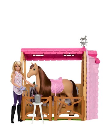 Barbie Mysteries The Great Horse Chase Ultimate Stable Playset with Doll