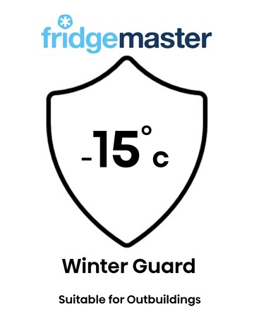 Fridgemaster MUZ4860E Under Counter Freezer - White E Rated 85 CM