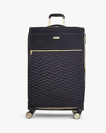 Rock Sloane Large Suitcase - Black