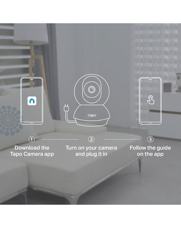 TP-Link Tapo C200 1080p Indoor Pan/Tilt Smart Camera