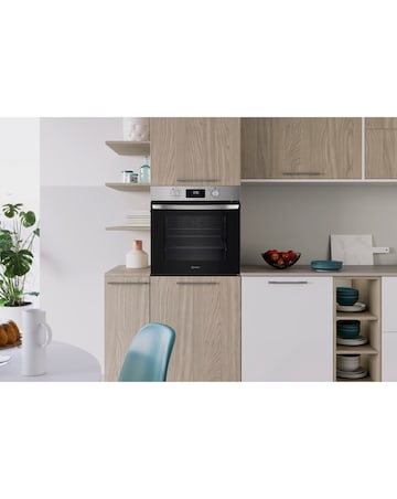 Indesit Turn&Go IO278P1XUK Built-In Electric Single Oven w Pyrolytic Cleaning