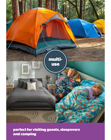 Silentnight Ultimate Deep Sleep High-Rise Airbed with Electric Pump - King