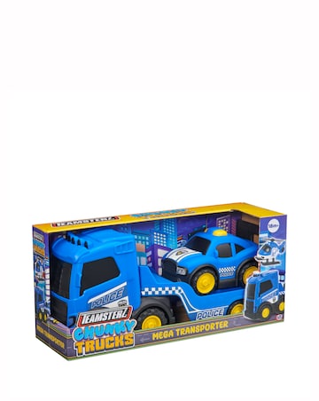 Tiny Teamsterz Chunky Trucks Police Mega Transporter